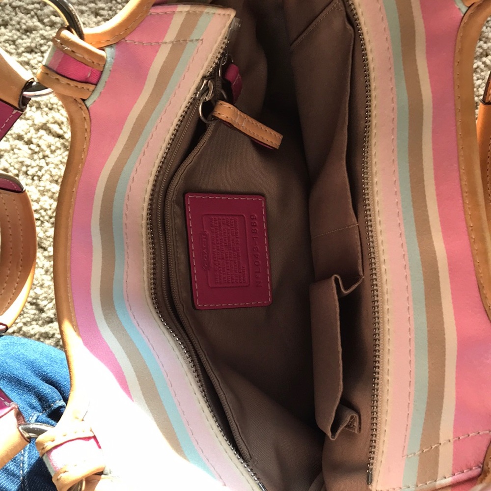 Multicolored Coach Purse - Picture 3 of 4